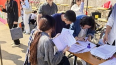 高等职业技术学院、附设中医学校组织2025届毕业生积极参加广西卫生职业技术学院2025届毕业生秋季校园双选会