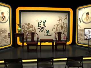 YABO鸭脖仙葫校区多功能演播室效果图