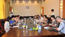 自治区财政厅领导到一附院调研