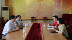 柳州桂中大药房连锁有限责任公司到高等职业技术学院调研