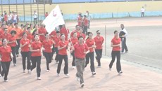 2013年护理学院学生田径运动会暨教职工全民健身运动会隆重举行