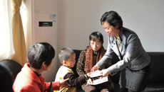 一附院慰问援外医疗队员家属