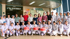 一附院领导向全院护士送上节日的祝福