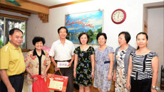 一附院领导“七一”前夕亲切慰问医院老党员、困难党员