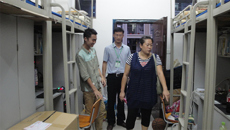 药学院开展宿舍例行安全卫生检查工作