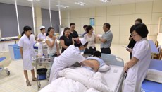 甘肃省天水市卫生学校到广西中医学校参观交流