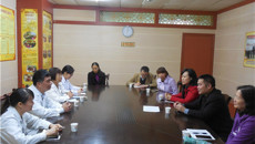 柳州市各卫生医疗机构领导一附院东葛社区卫生服务中心参观交流