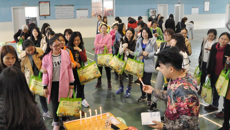 赛恩斯新医药学院开展“三八”国际妇女节游园活动