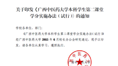 第一临床医学院积极开展大学生第二课堂项目申报工作