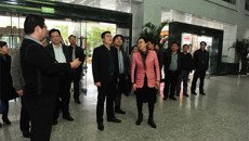 贵港市港北区人民政府副区长杨删一行莅临一附院参观交流