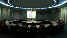 鸭脖组织参加2016年全区学校安全稳定工作视频会议