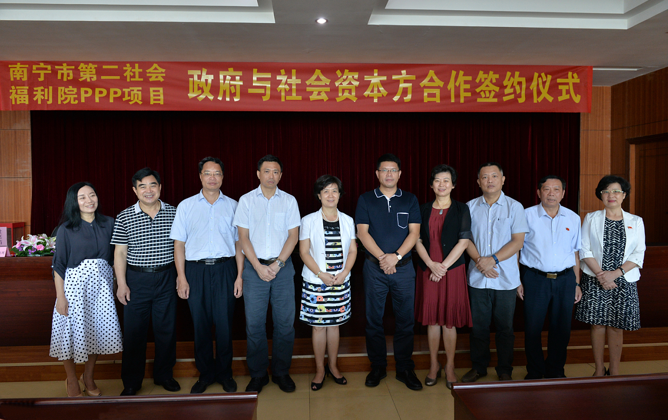 签约各方代表合影