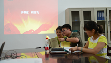 人文社科学院：讲党课 迎七一