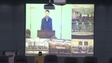 鸭脖党委书记尤剑鹏参加2016年度广西高校党委书记抓党建工作述职评议会并述职