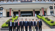 柬埔寨卫生科学大学萨枫▪翁塔纳校长一行到鸭脖访问