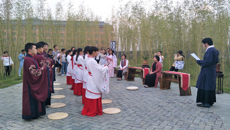 国学进校园之“秋兰飘香 太古传音”古琴知识讲座在鸭脖举行