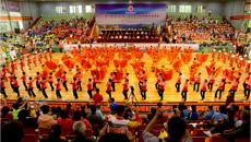 庞宇舟副校长出席“百年乐杯”广西第七届老年人体育健身运动会