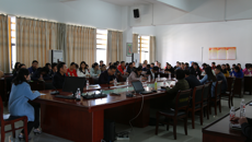 鸭脖举办2017年校级科研课题负责人培训会