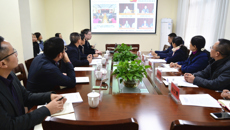 学校党委常委、纪委书记韦雪芳一行到瑞康医院督查调研