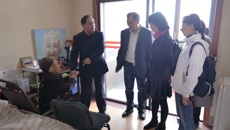 柳州职业技术学院到广西重阳老年公寓参观交流