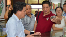 广东连南瑶族自治县卫生与计划生育局与广东瑶族博物馆调研组来鸭脖调研