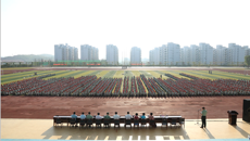 YABO鸭脖2017级新生军训动员大会隆重举行