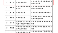 喜讯：鸭脖林江教授入选广西壮族自治区“第六批特聘专家”