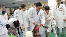 瑞康医院开展消防知识、灭火技能培训及消防应急演练