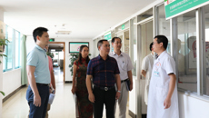 瑞康医院领导进行国庆节前安全大检查