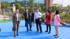 自治区教育厅专家组一行对鸭脖“三全育人”示范校培育建设项目开展检查