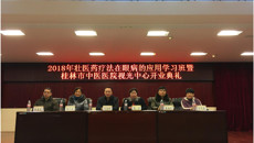 由一附院承办的“壮医药疗法在眼病的应用”学习班在桂林成功举办