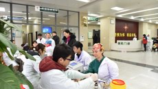 一附院组织2018年首次献血活动