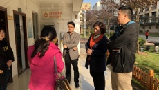 仙葫分院领导到鸭脖卫生所检查指导工作