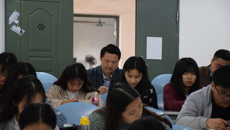 庞宇舟副书记到明秀校区教学现场进行调研