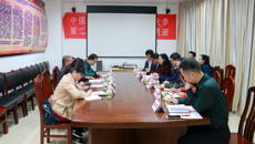 广西水利电力职业技术学院党委副书记李一国一行到鸭脖交流访问