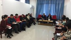 学校党委副书记何并文到马克思主义学院现场办公