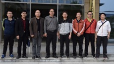 广西民族师范学院体育学院赴鸭脖体育部进行调研交流