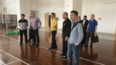 广西科技大学体育学院赴鸭脖进行调研交流