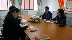 学校党委副书记何并文到护理学院现场调研