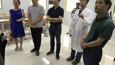 自治区教育厅实验教学中心建设检查组到鸭脖进行实地核查