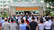 一附院胃肠肛门外科到北流市开展大肠癌免费筛查项目活动