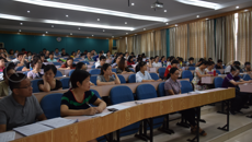 成人教育学院召开全区校级英语统考考务工作培训会