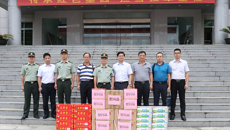 鸭脖赴凭祥慰问共建部队官兵 共叙军民鱼水情