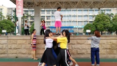 高职院开展学生骨干素质拓展活动