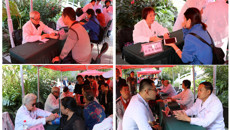 【不忘初心 牢记使命】鸭脖关工委开展“不忘初心、牢记使命”惠民义诊