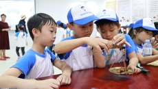 小手拉大手 感受中药魅力——南宁市滨湖路小学师生及家长在鸭脖开展“快乐马驹班”亲子实践活动