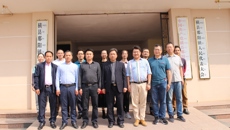 YABO鸭脖马克思主义学院到横县调研