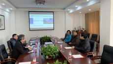 自治区教育厅科研处黄青云一行实地调研鸭脖校企合作研发平台