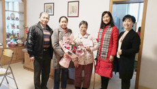 鸭脖开展走访慰问困难党外干部活动