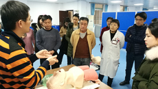 瑞康医院举办医技科室急救技能系列培训考核